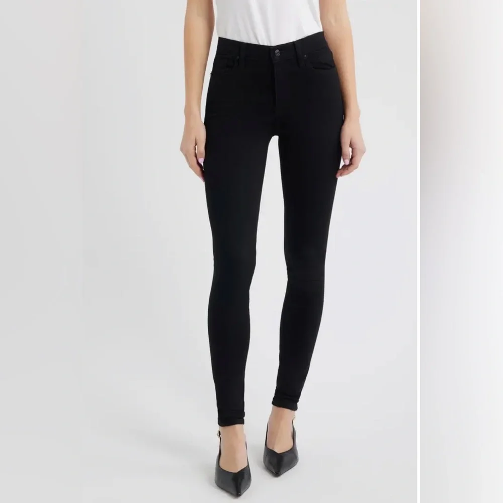 Frame Black Le High Skinny Jeans - Picture 1 of 7
